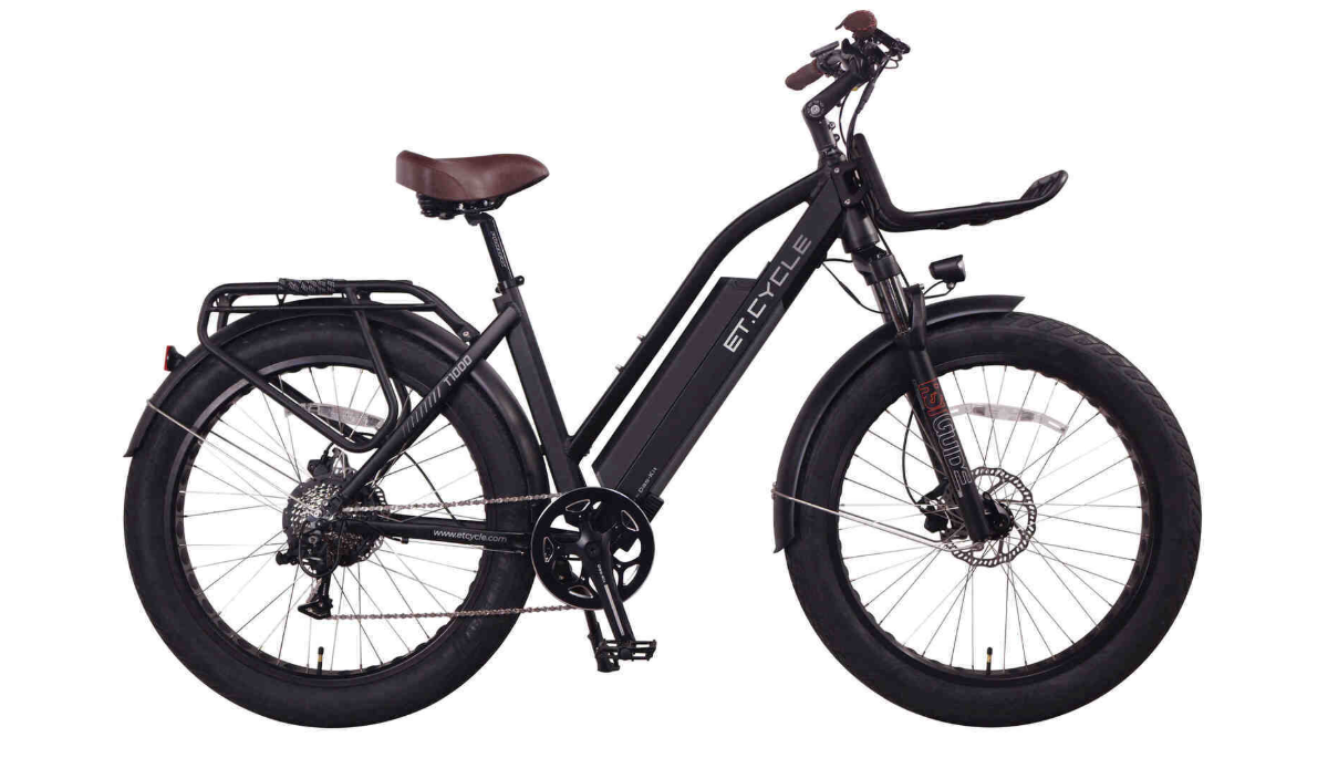 ET Cycle T Series Step-Thru Fat Trekking E-Bike